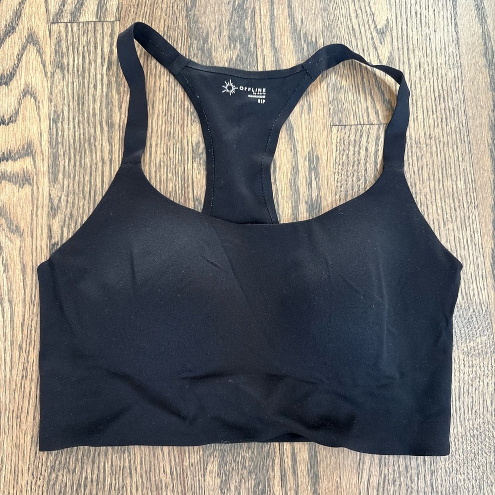 Aerie Black Sports Bra